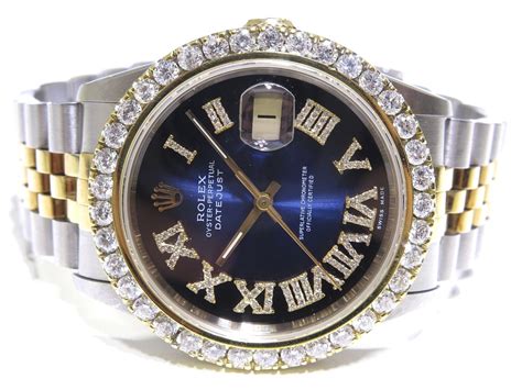 rolex datejust blue face 36mm|rolex 36mm datejust diamond bezel.